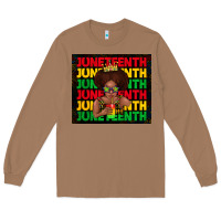 Toasted Coconut juneteenth cute kid Long Sleeve Tee - TumblerDesignByShophia