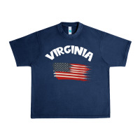 Navy VIRGINIA Urban Heavy Tee - Bettercallsaul