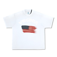 White VIRGINIA Urban Heavy Tee - Bettercallsaul