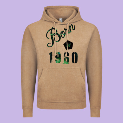 Born In 1960 Vintage Hoodie Designed By Bettercallsaul
