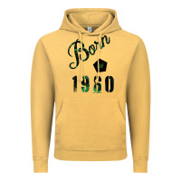 Vintage Mustard Born In 1960 Vintage Hoodie - Bettercallsaul