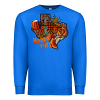 True Royal happy fall texas Premium Sweatshirt - CowhideDigitalArt