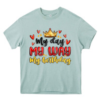 Arona my day my way my birthday Heavy Core Tee - MaliasSmallBusiness