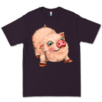 Plum pig Premium Tee - MaliasSmallBusiness