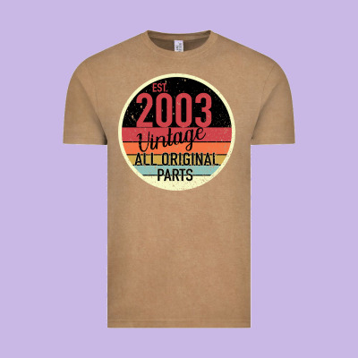 16th Birthday Gift Vintage 2003 Vintage Tee Designed By Bettercallsaul