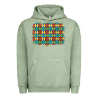 Pigment Oil Green autism awareness background Urban Hoodie - Artiststas