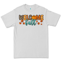Dove Grey Welcome Fall Premium Tee - RanaPortraitStore