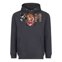 Smoke mom cow Heavyweight Hoodie - CowhideDigitalArt