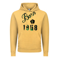 Vintage Mustard Born In 1958 Vintage Hoodie - Bettercallsaul