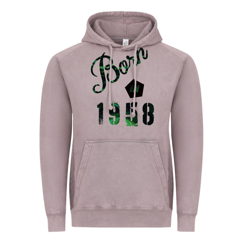 Born In 1958 Vintage Hoodie by Bettercallsaul | Teevron