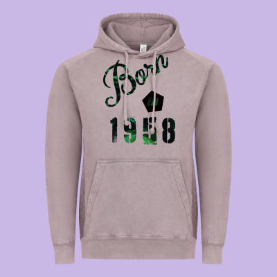 Born In 1958 Vintage Hoodie Designed By Bettercallsaul
