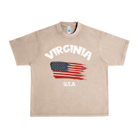 French Oak VIRGINIA U.S.A Urban Heavy Tee - Bettercallsaul