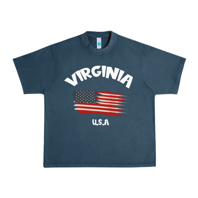 Virginia U.s.a Urban Heavy Tee by Bettercallsaul | Teevron
