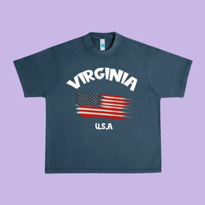Virginia U.s.a Urban Heavy Tee Designed By Bettercallsaul