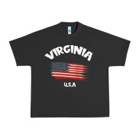 Pigment Black VIRGINIA U.S.A Urban Heavy Tee - Bettercallsaul