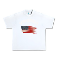 White VIRGINIA U.S.A Urban Heavy Tee - Bettercallsaul