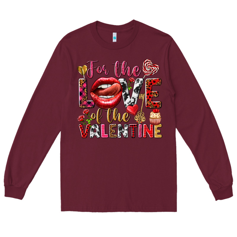 For The Love Of The Valentine Long Sleeve Tee by HowdyJamesFarm | Teevron