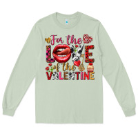 Matcha For the love of the Valentine Long Sleeve Tee - HowdyJamesFarm