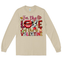 Mushroom For the love of the Valentine Long Sleeve Tee - HowdyJamesFarm