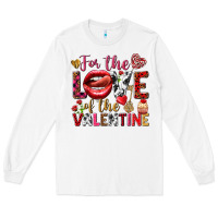 White For the love of the Valentine Long Sleeve Tee - HowdyJamesFarm