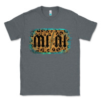 Charcoal Heather Leopard Patterned Mini Tried Classic Tee - Bettercallsaul