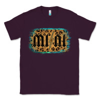 Plum Leopard Patterned Mini Tried Classic Tee - Bettercallsaul