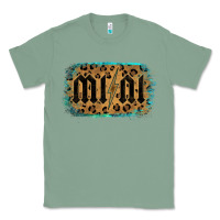 Sage Leopard Patterned Mini Tried Classic Tee - Bettercallsaul
