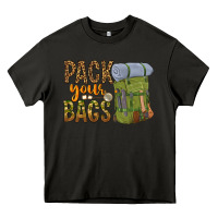 Asphalt pack your bags Heavy Core Tee - NancyCooperArtShop