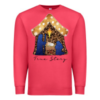 Cardinal True Story Black Premium Sweatshirt - CowhideDigitalArt