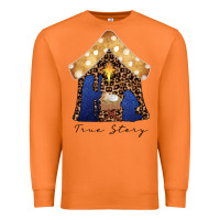 Carrot True Story Black Premium Sweatshirt - CowhideDigitalArt