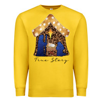 Lemon True Story Black Premium Sweatshirt - CowhideDigitalArt