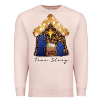True Story Black Premium Sweatshirt | Teevron