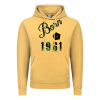 Vintage Mustard Born In 1961 Vintage Hoodie - Bettercallsaul