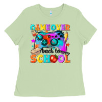 Matcha game over back to school Ladies Tee - NancyCooperArtShop
