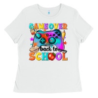 White game over back to school Ladies Tee - NancyCooperArtShop
