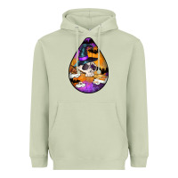 Matcha Hallowen Teardrop Heavyweight Hoodie - LillyAllenDesigns