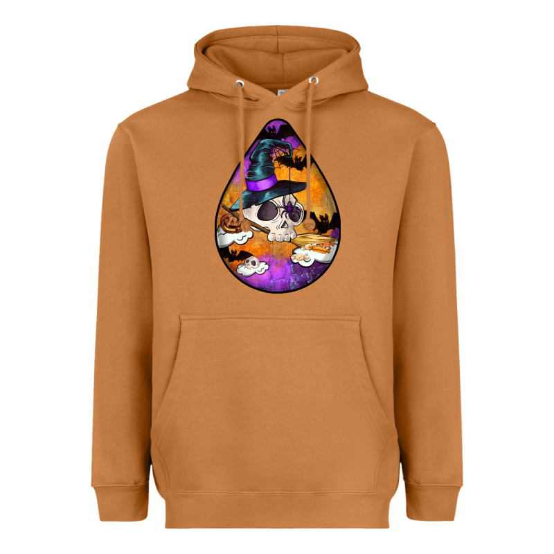 Hallowen Teardrop Heavyweight Hoodie by LillyAllenDesigns | Teevron