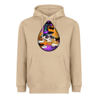 Mushroom Hallowen Teardrop Heavyweight Hoodie - LillyAllenDesigns