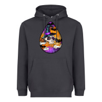 Smoke Hallowen Teardrop Heavyweight Hoodie - LillyAllenDesigns