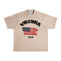 French Oak VIRGINIA U.S.A Urban Heavy Tee - Bettercallsaul