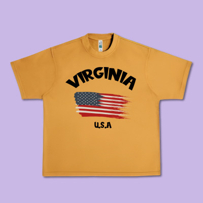 Virginia U.s.a Urban Heavy Tee Designed By Bettercallsaul