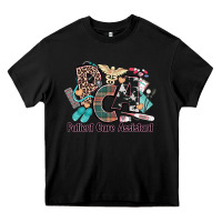 Black pca patient care assistant western Heavy Core Tee - NancyCooperArtShop