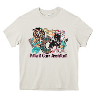 Cream pca patient care assistant western Heavy Core Tee - NancyCooperArtShop