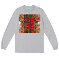 Moon Dust grill master with bull skull Long Sleeve Tee - TumblerDesignByShophia