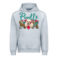 Heather Grey poodle mom Urban Hoodie - Artiststas