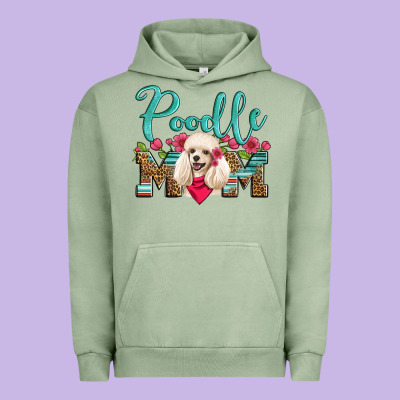 Poodle Mom Urban Hoodie Designed By Artiststas