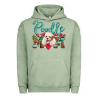 Pigment Oil Green poodle mom Urban Hoodie - Artiststas