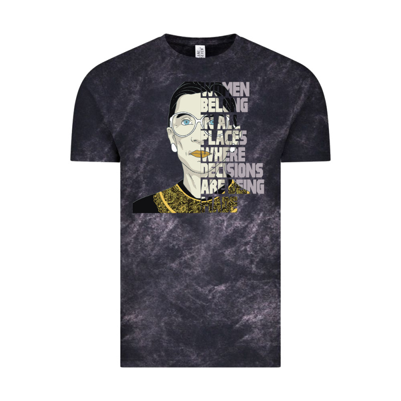 Rbg Ruth Bader Ginsburg Women Belong In All Places Vintage Tee by Bettercallsaul | Teevron