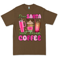 Cacao dear santa just bring coffee Premium Tee - MaliasSmallBusiness
