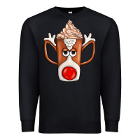 Black Coffee  Animal Premium Sweatshirt - CowhideDigitalArt